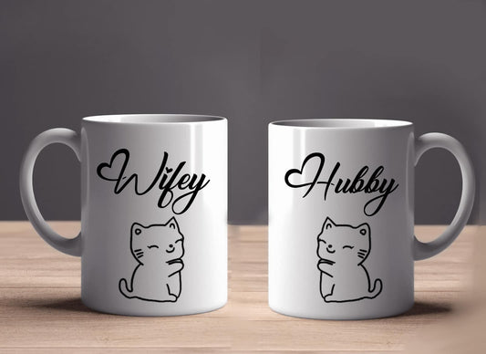 Set cani cuplu Wifey&Hubby